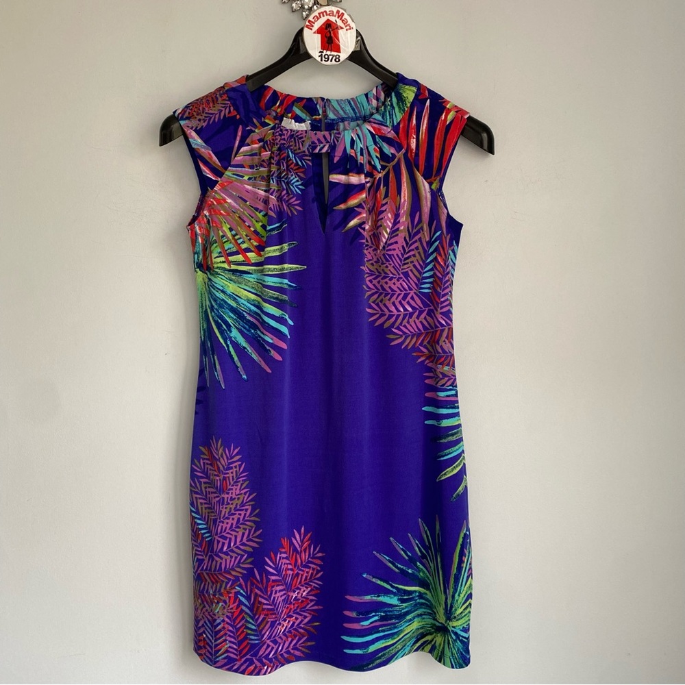 London Times Sleeveless Royal Blue Dress Size 4